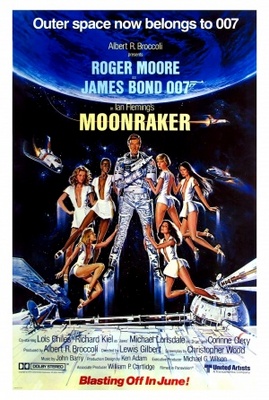Moonraker movie poster (1979) canvas poster