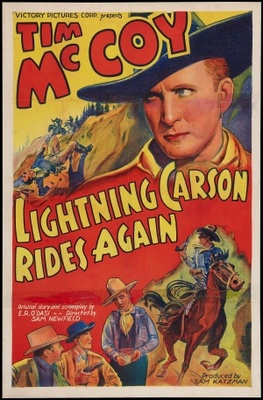Lightning Carson Rides Again movie poster (1938) wood print