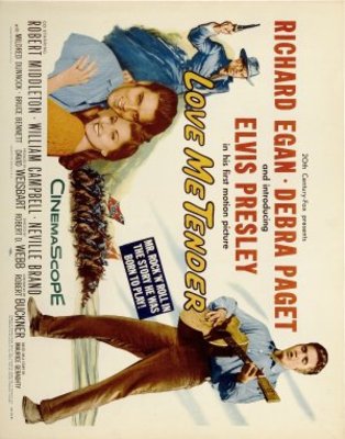 Love Me Tender movie poster (1956) t-shirt
