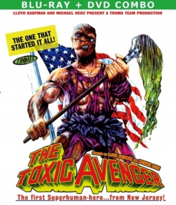 The Toxic Avenger movie poster (1985) wooden framed poster