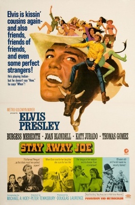Stay Away, Joe movie poster (1968) Stickers MOV_d1be3470