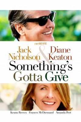 Something's Gotta Give movie poster (2003) wooden framed poster