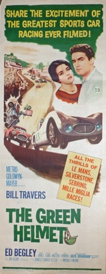 The Green Helmet movie poster (1961) mouse pad