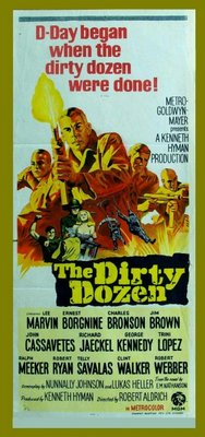 The Dirty Dozen movie poster (1967) Stickers MOV_d1d48cf8