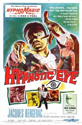 The Hypnotic Eye movie poster (1960) canvas poster