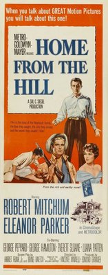 Home from the Hill movie poster (1960) canvas poster