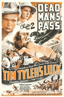Tim Tyler's Luck movie poster (1937) canvas poster