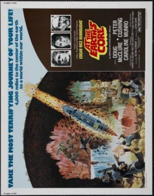 At the Earth's Core movie poster (1976) poster with hanger