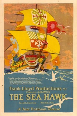 The Sea Hawk movie poster (1924) Stickers MOV_d2161800