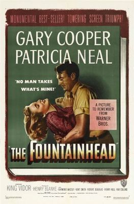 The Fountainhead movie poster (1949) wooden framed poster