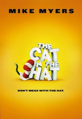 The Cat in the Hat movie poster (2003) canvas poster