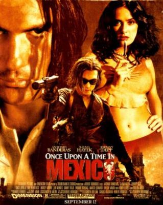 Once Upon A Time In Mexico movie poster (2003) poster with hanger