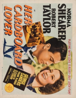 Her Cardboard Lover movie poster (1942) canvas poster