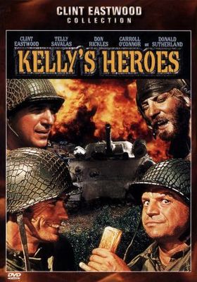 Kelly's Heroes movie poster (1970) wood print