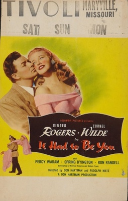 It Had to Be You movie poster (1947) poster