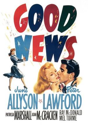 Good News movie poster (1947) metal framed poster