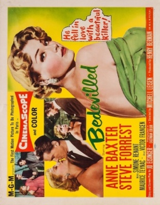 Bedevilled movie poster (1955) mouse pad