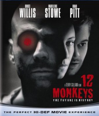 Twelve Monkeys movie poster (1995) tote bag
