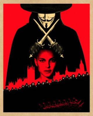 V For Vendetta movie poster (2005) Mouse Pad MOV_d28fb2c8