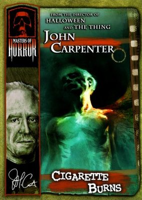 Masters of Horror John Carpenter's Cigarette Burns movie poster (2005) hoodie
