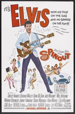 Spinout movie poster (1966) metal framed poster