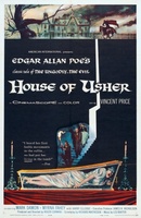 House of Usher movie poster (1960) t-shirt #1077216