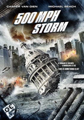 500 MPH Storm movie poster (2013) wood print