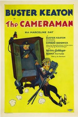 The Cameraman movie poster (1928) canvas poster