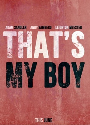 That's My Boy movie poster (2012) poster with hanger