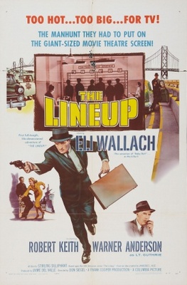 The Lineup movie poster (1958) poster with hanger