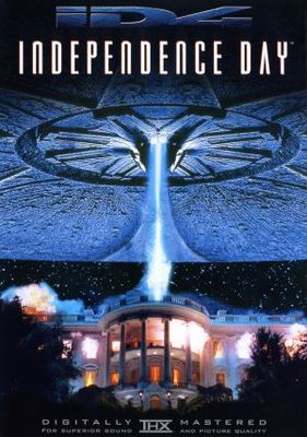 Independence Day movie poster (1996) Stickers MOV_d31193b5