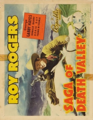 Saga of Death Valley movie poster (1939) pillow
