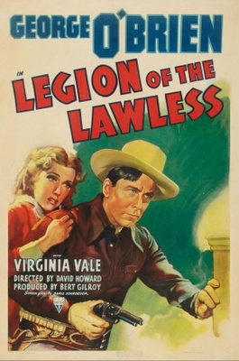 Legion of the Lawless movie poster (1940) metal framed poster