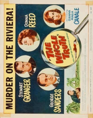 The Whole Truth movie poster (1958) poster with hanger