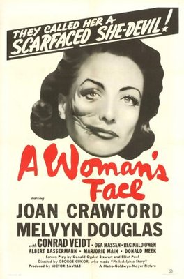A Woman's Face movie poster (1941) mug