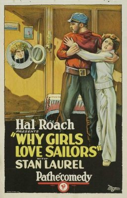 Why Girls Love Sailors movie poster (1927) Poster MOV_d3563dec