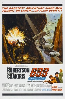 633 Squadron movie poster (1964) poster with hanger