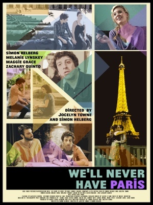 We'll Never Have Paris movie poster (2014) metal framed poster