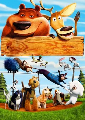 Open Season 2 movie poster (2009) wooden framed poster