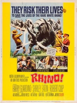 Rhino! movie poster (1964) metal framed poster