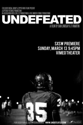 Undefeated movie poster (2011) poster with hanger
