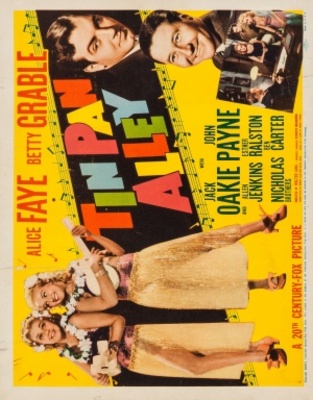 Tin Pan Alley movie poster (1940) tote bag