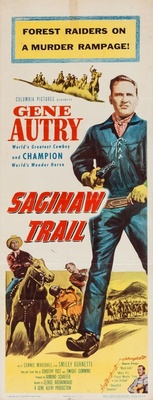 Saginaw Trail movie poster (1953) poster