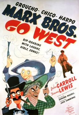 Go West movie poster (1940) t-shirt