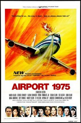 Airport 1975 movie poster (1974) Stickers MOV_d3f1ae09