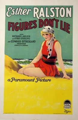 Figures Don't Lie movie poster (1927) wooden framed poster