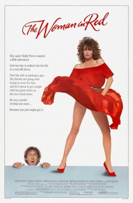 The Woman in Red movie poster (1984) canvas poster