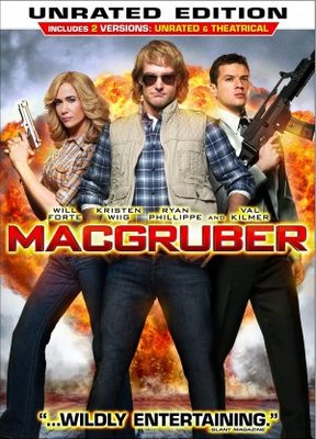 MacGruber movie poster (2010) pillow