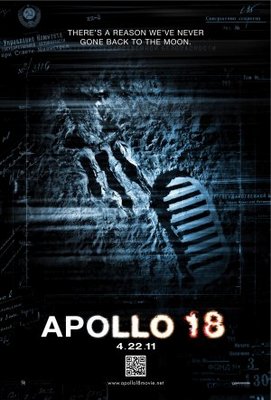 Apollo 18 movie poster (2011) pillow