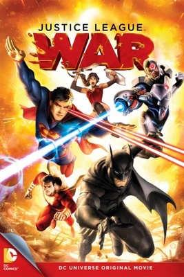Justice League: War movie poster (2014) Stickers MOV_d448e2b2
